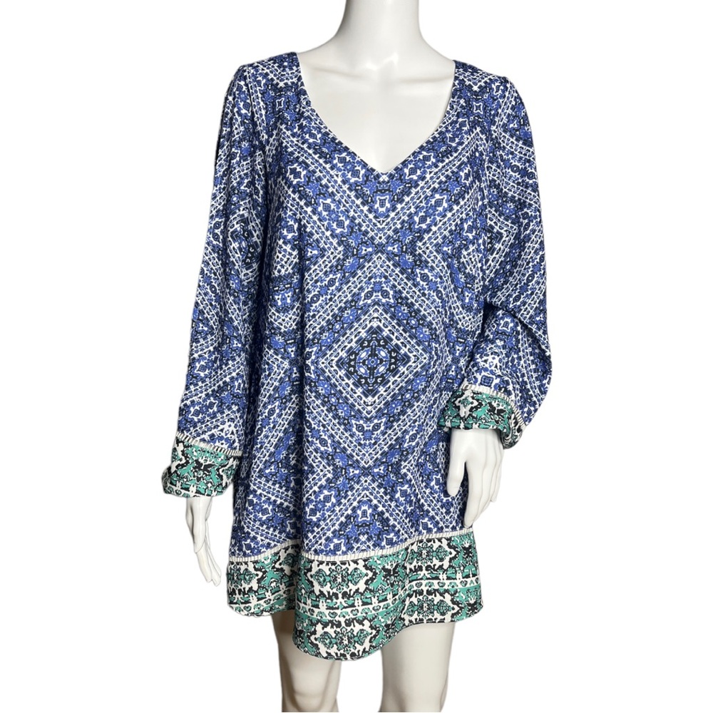 Lovers + Friends Gracie Shift Dress Cutout Sleeves Long‎ Sleeve Mini Dress